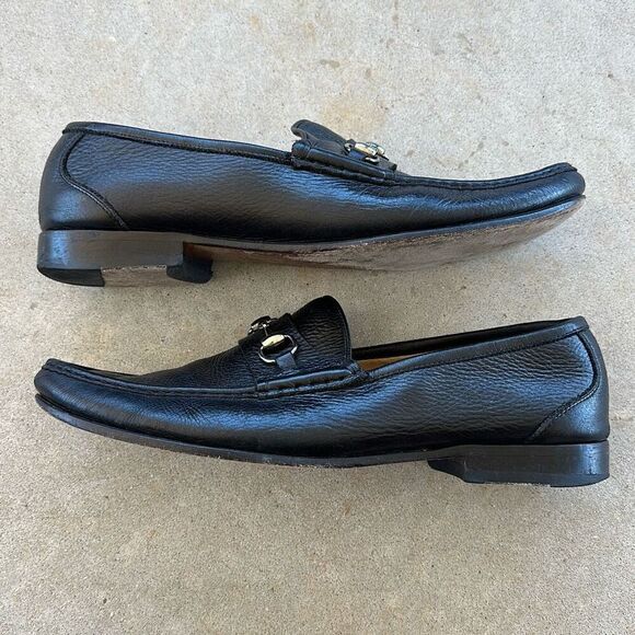 Martin Dingman Addison Horse Bit Calf-Skin Loafer Men’s Sz 13 - Picture 4 of 16